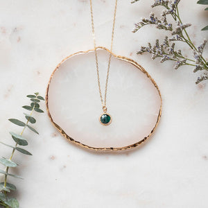 Emerald Sun Bubble l Necklace